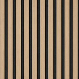 Akustisches Holz-Lamellenpaneel für Wände 270x110 cm